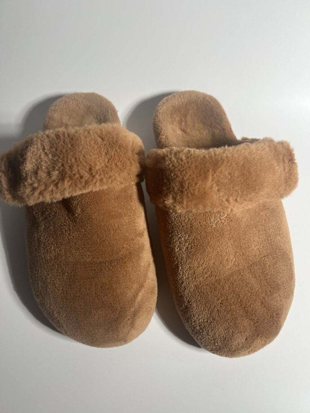 Vionic Marielle Terry Slippers Brown Women’s US Size 7 Orthotic